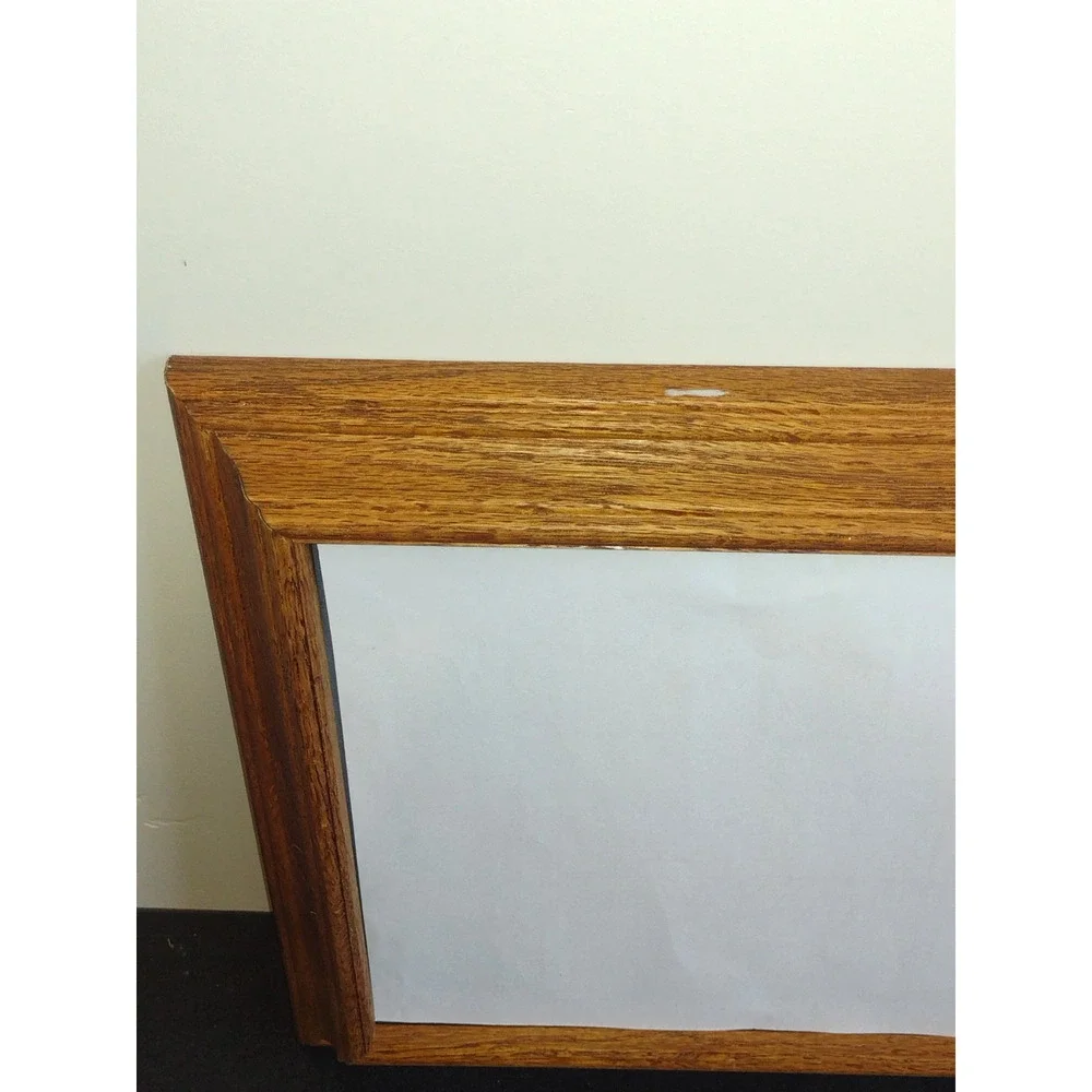 Vintage Carved Wooden frame 15x12 Traditional Farm House Cottage Corp